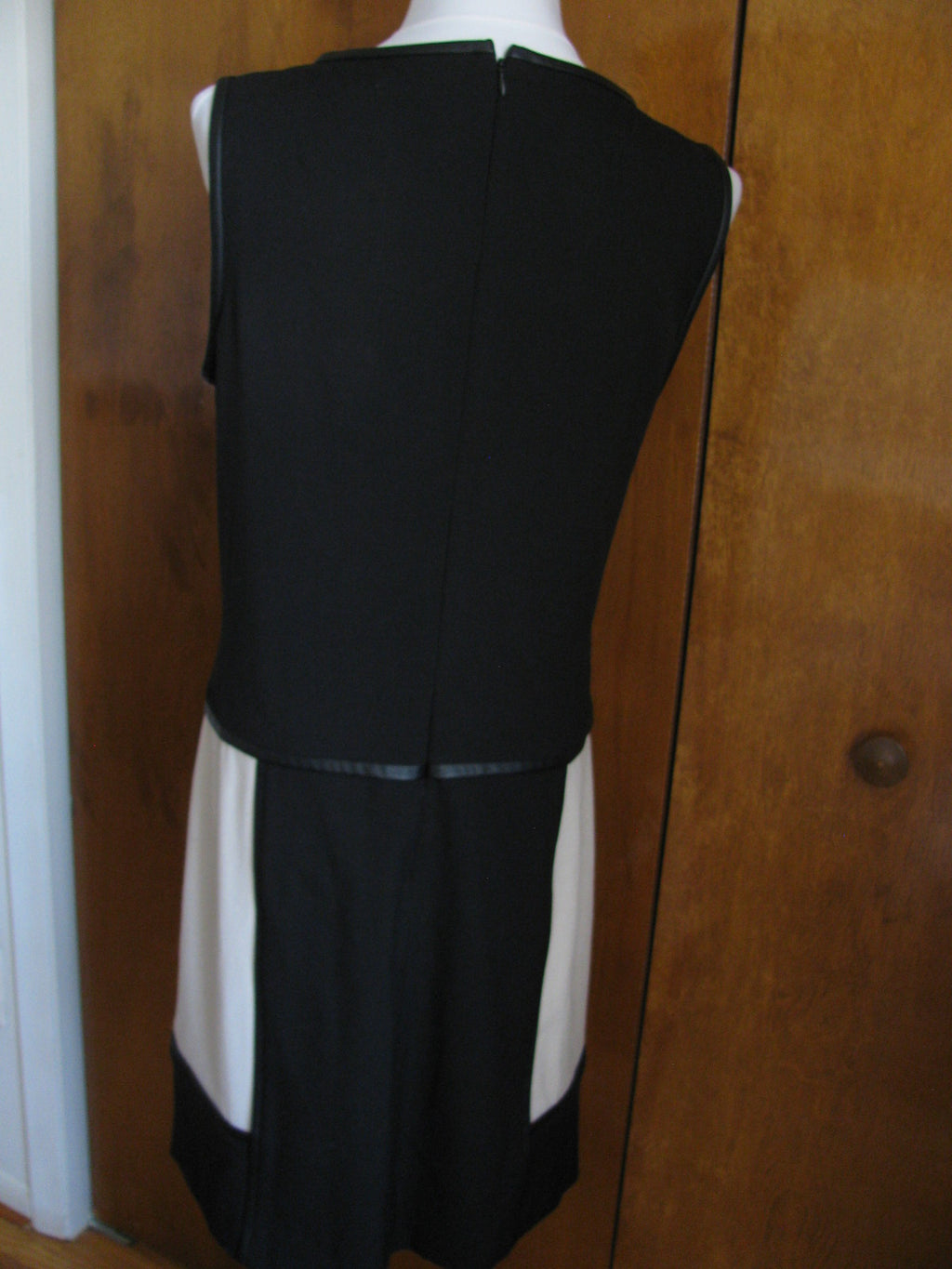 Ralph Lauren color black ivory navy stylish evening NWT dress size 16