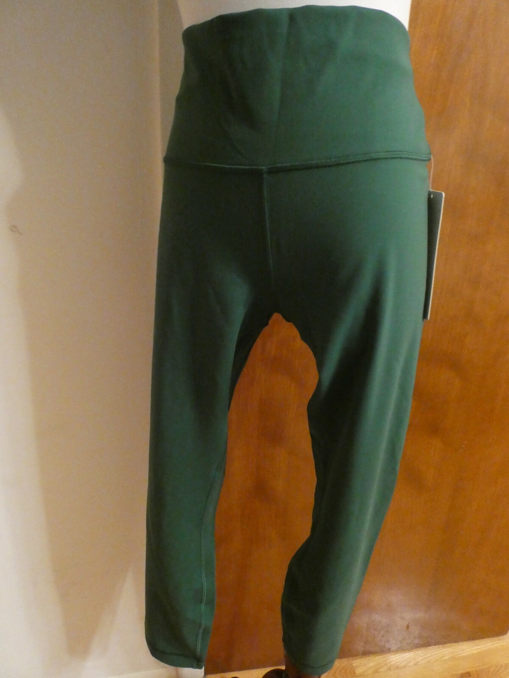 Lululemon Wunder Train Running Green Pants Tight 25"
