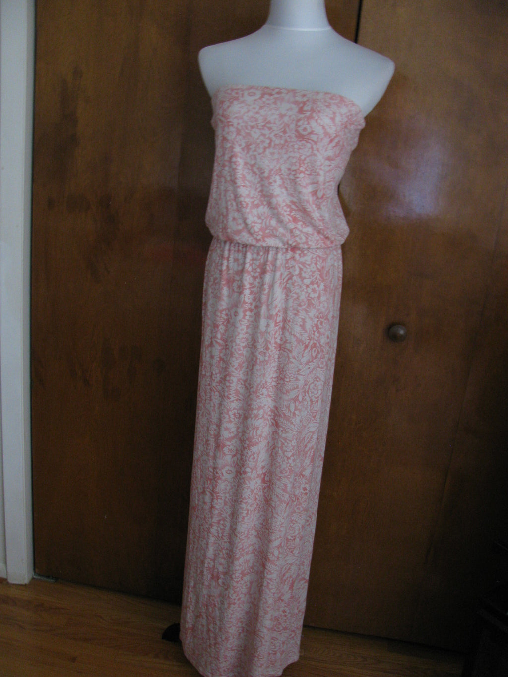 Armani Exchange Women's Faded Floral Modal Long Dress New