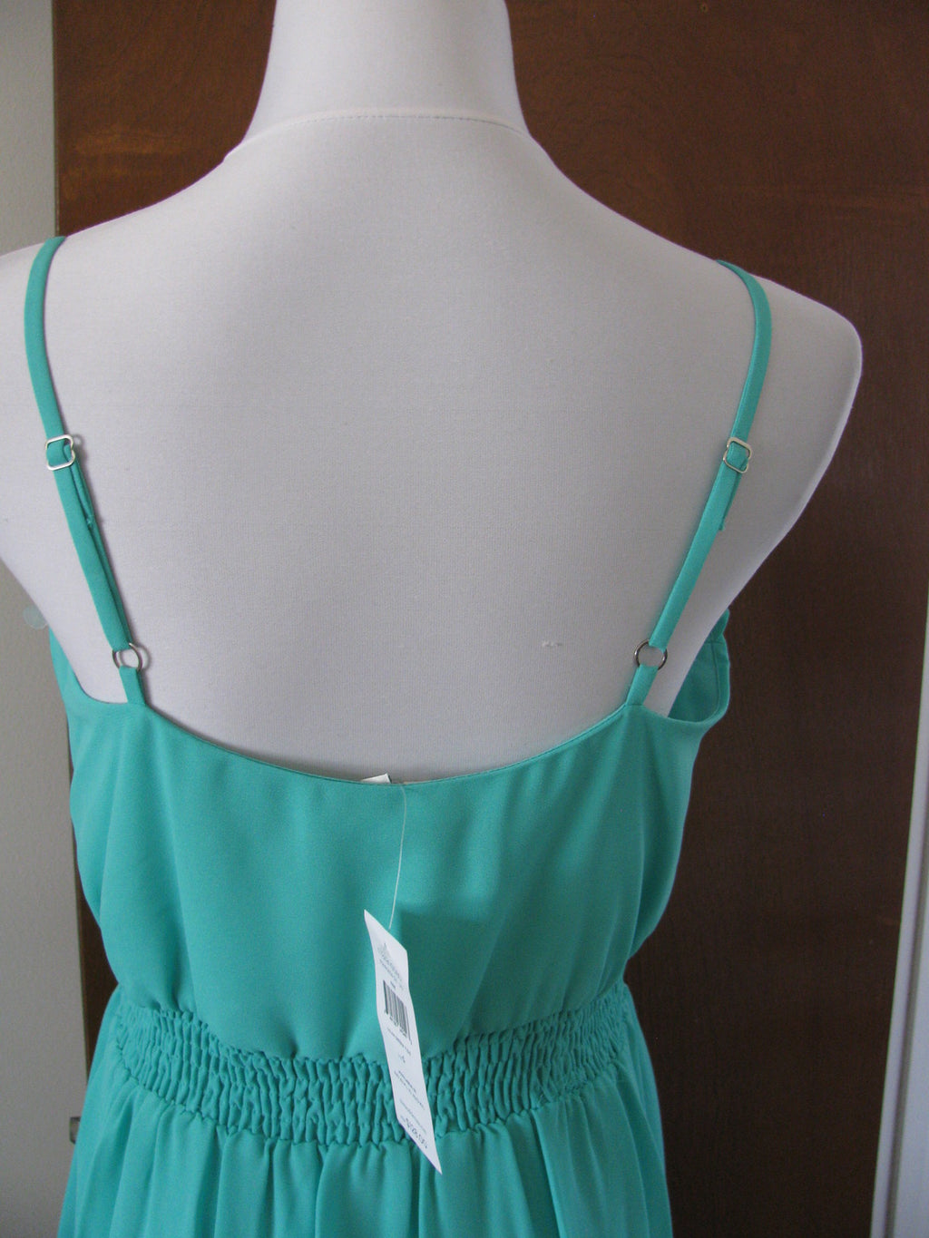 Max And Cleo women's green tide lined detailed  dress size small 