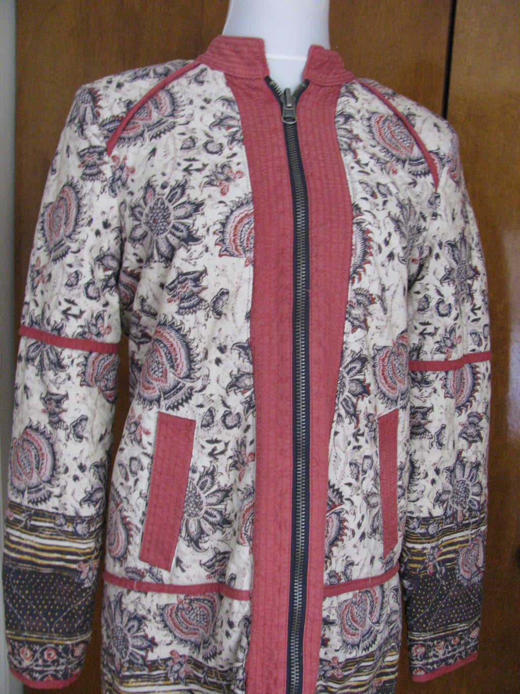 Free People Women's Reversible Denim Jacket Coat XSmall 
