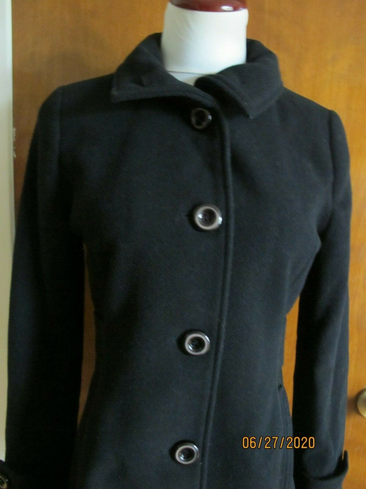 Kenneth Cole Women’s Black Basic Jacket Coat 4
