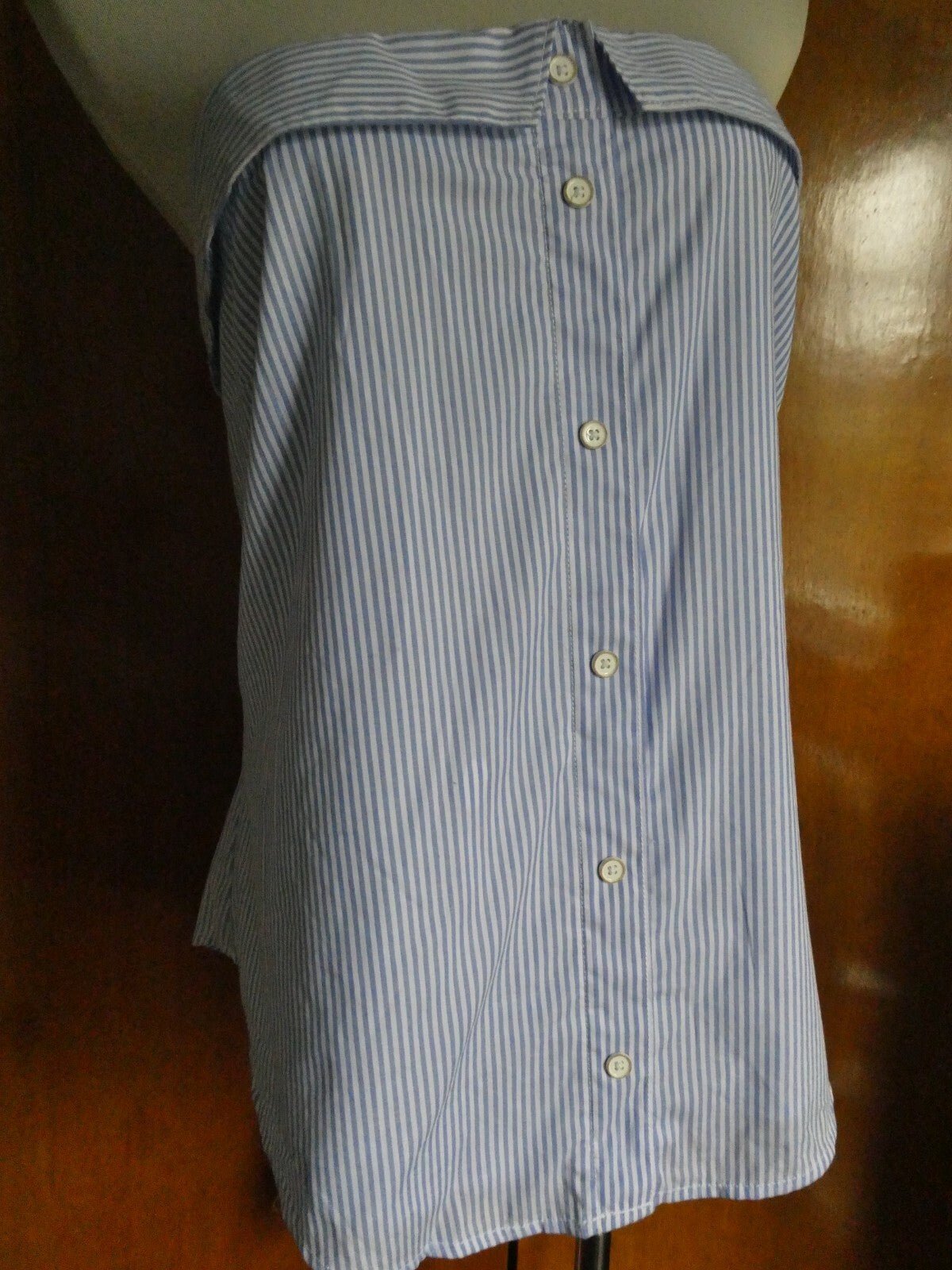 Anthropologie Maeve Women’s Cotton Lined Blue Motif Top Tank Size 14
