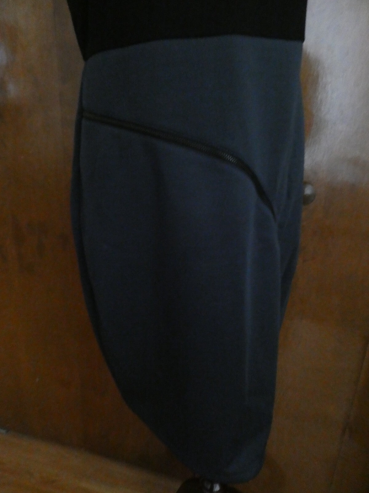 Rachel Roy women's stylish detailed black/navy dress size Xlarge (fits Large)