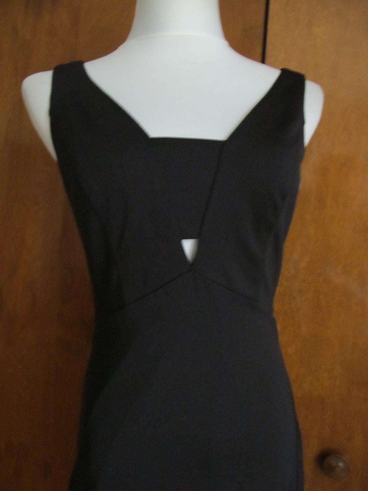 Lauren Ralph Lauren women's black detailed fitted lined dress size 2 NEW