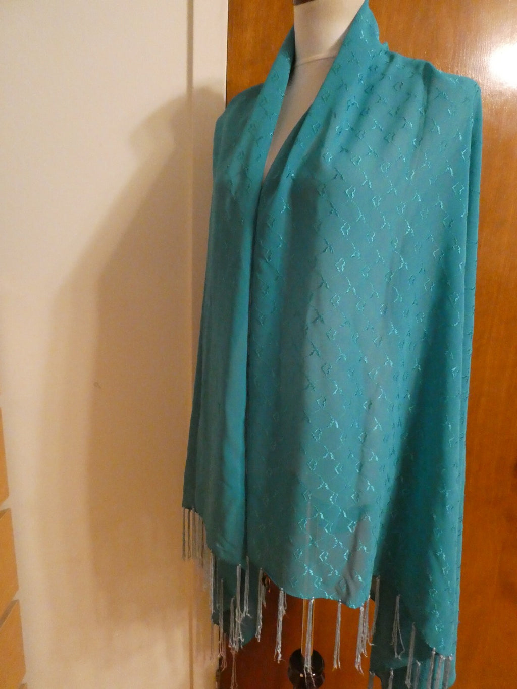 Angel Touch Women's Emerald Gorgeous Scarf/Wrap 68” X 43”