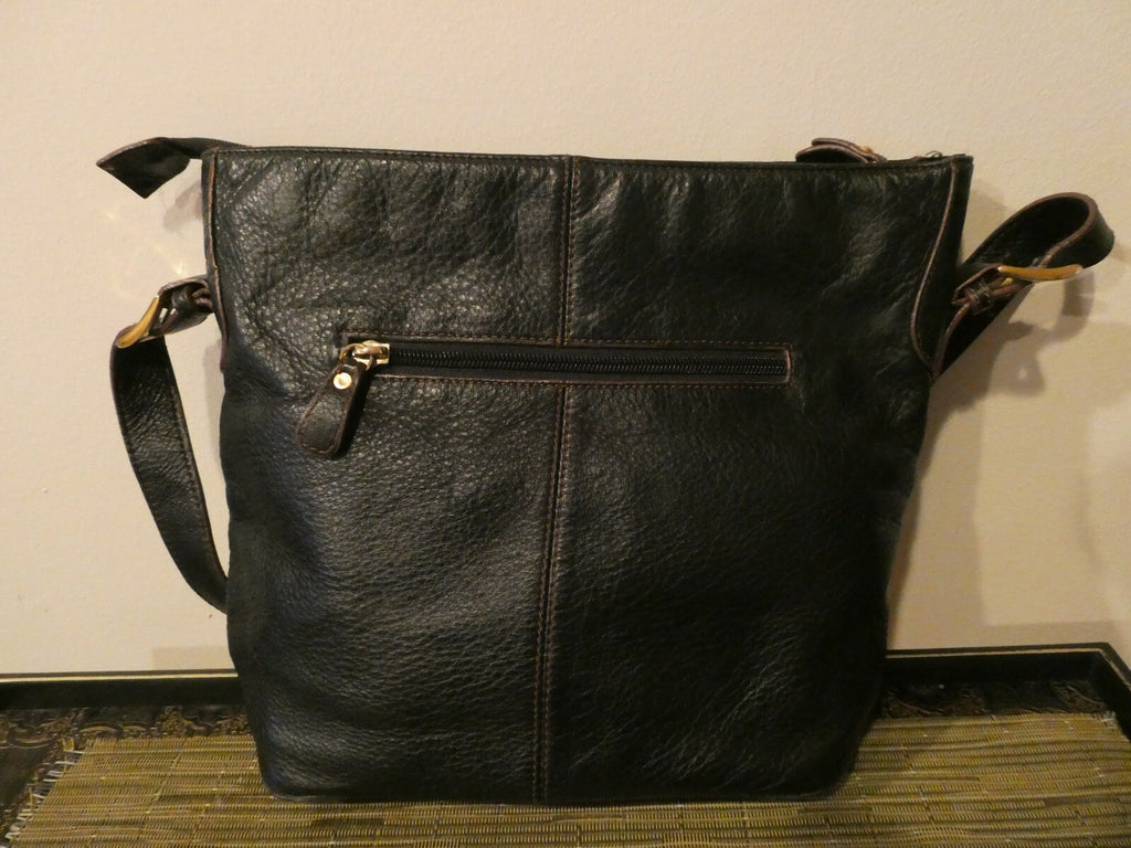 Etienne Aigner Women's Genuine Leather Hobo Handbag Purse