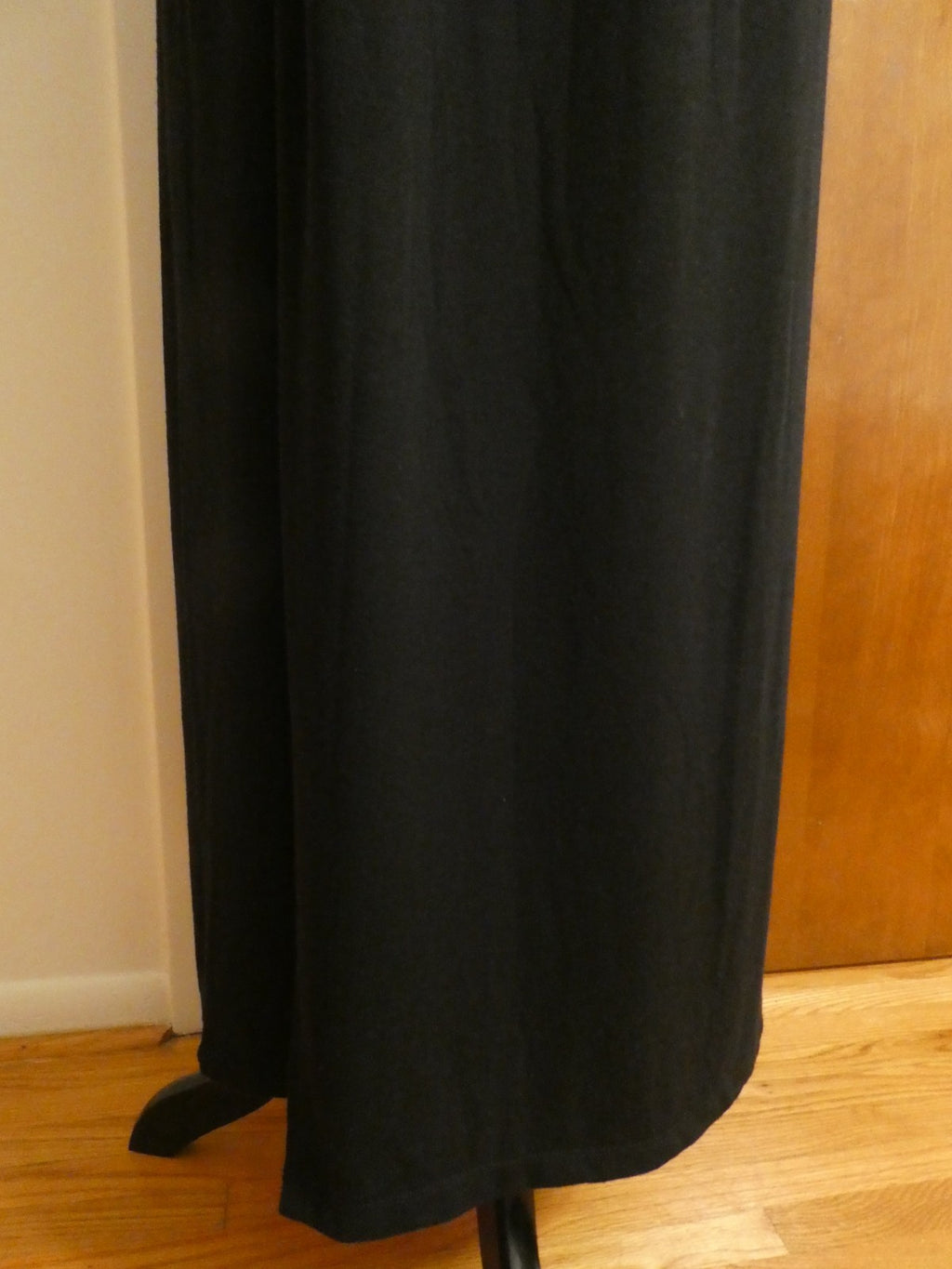Sonoma Women Black Detailed Maxi Long Soft Skirt Size XSmall New w/Tag