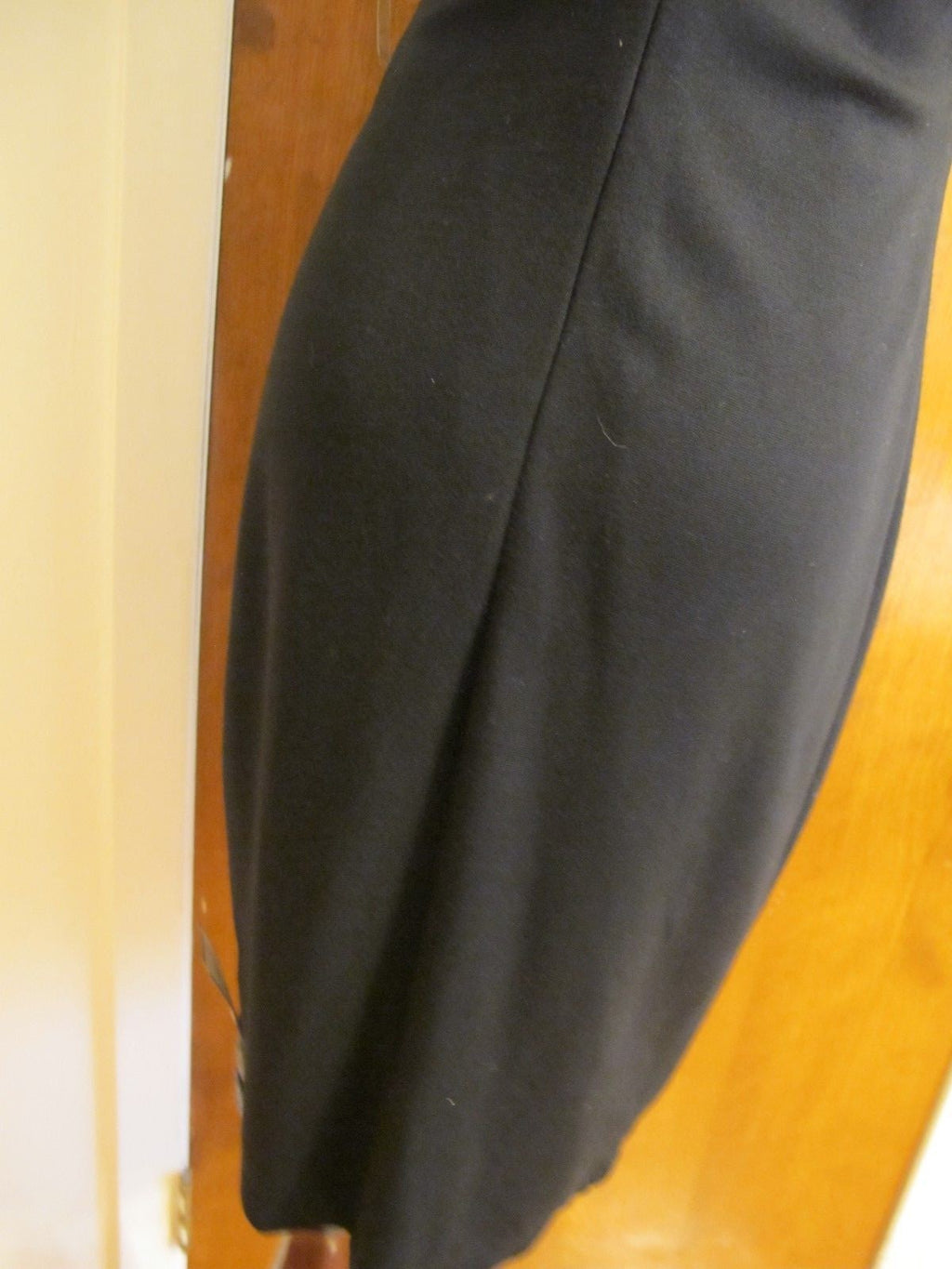 Ralph Lauren women's  leather insert black detailed  dress size 2 New
