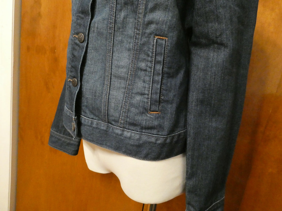 Old Navy women's soft blue jean jacket Large