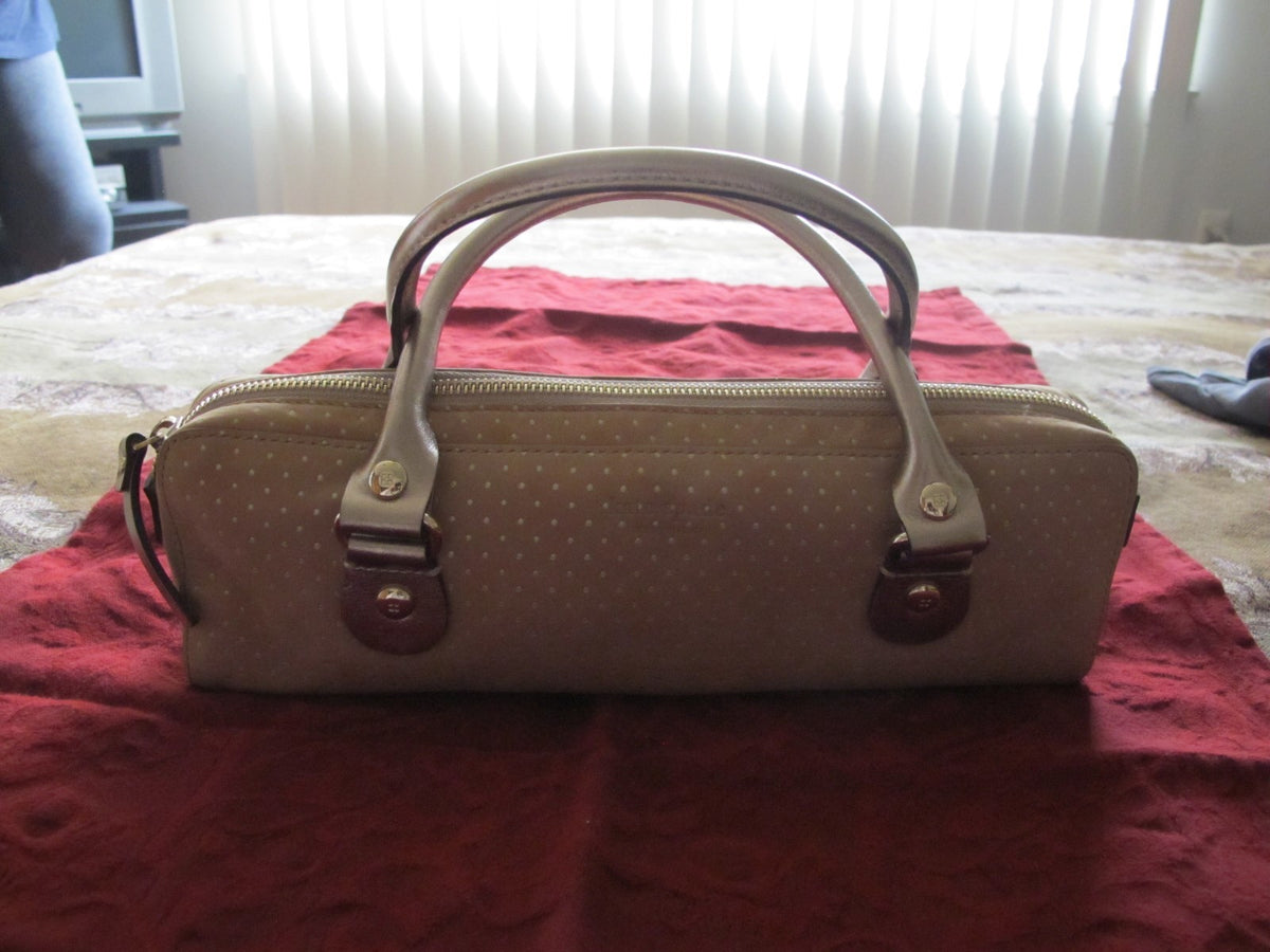 Kate Spade Women’s Beige Suede Small Bag 
