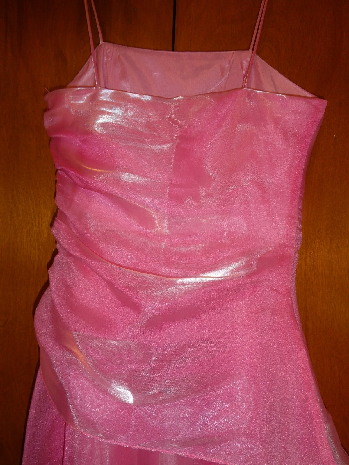 LET'S Fashion women's pink evening prom graduation dress XSmall