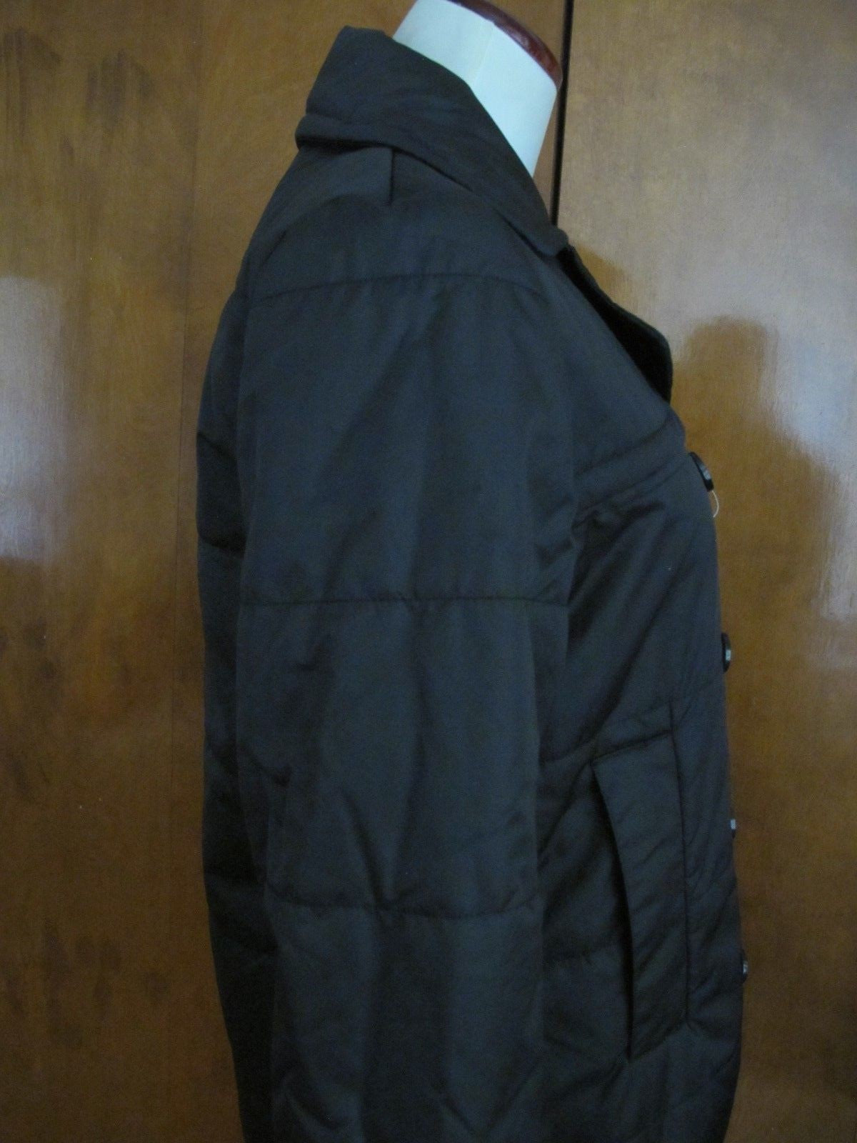 Lacoste Black Water Resistant Breathable Women's Jacket Coat New