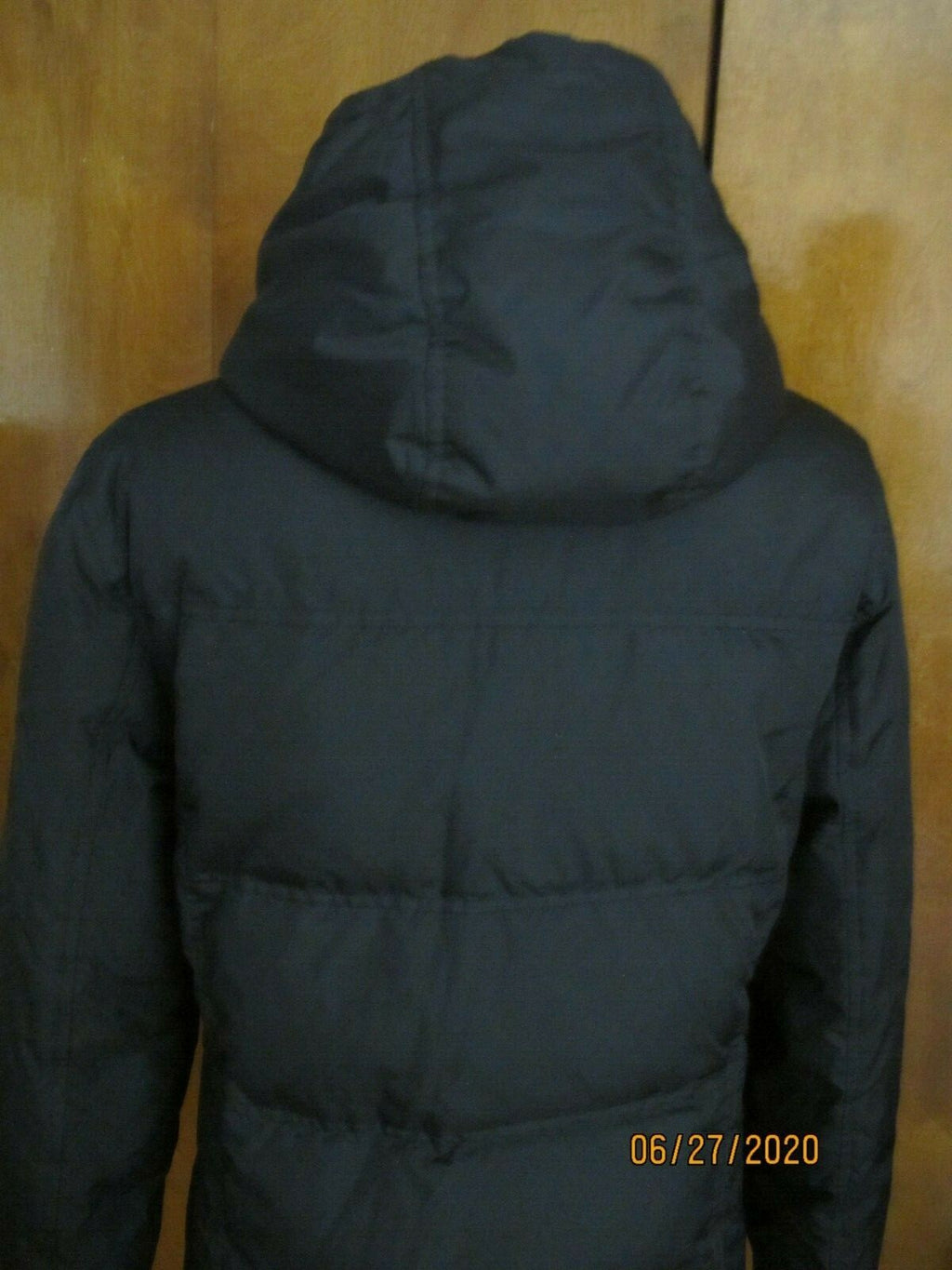 Larry Levin  Sport Women's Black Down Puffer Winter Coat Jacket Medium