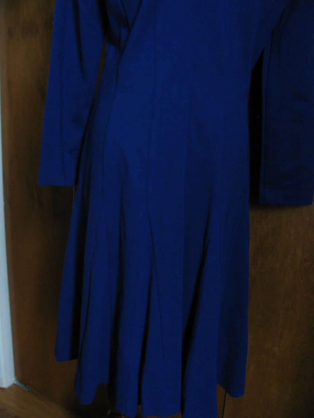 Ralph Lauren women’s stylish A-line cannes blue NWT detailed dress size 12