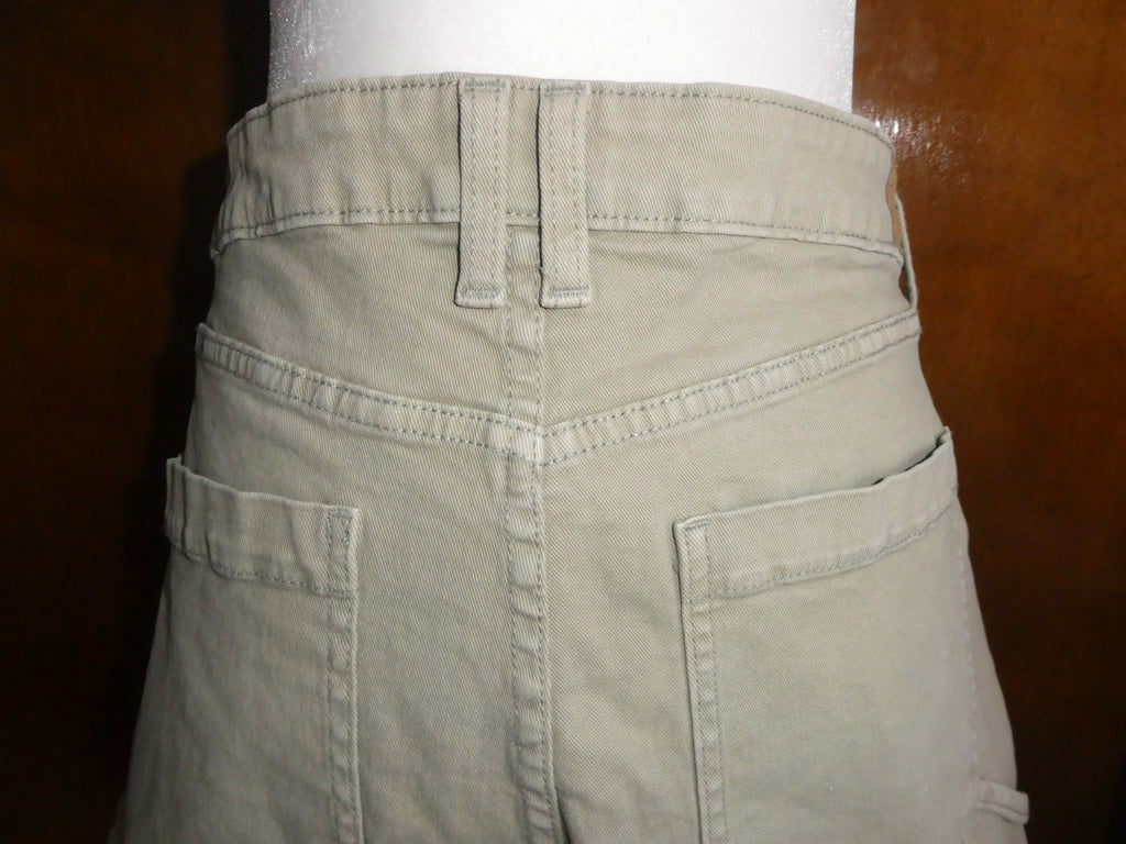 U.S. Polo Assn Women Bermuda Shorts Size 16 High Rise Khaki Style 216652YA