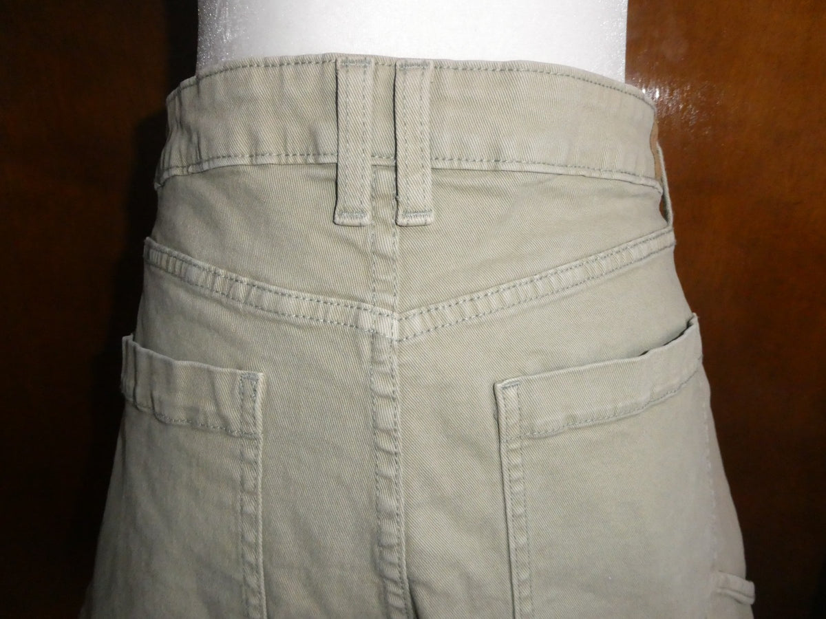 U.S. Polo Assn Women Bermuda Shorts Size 16 High Rise Khaki Style 216652YA