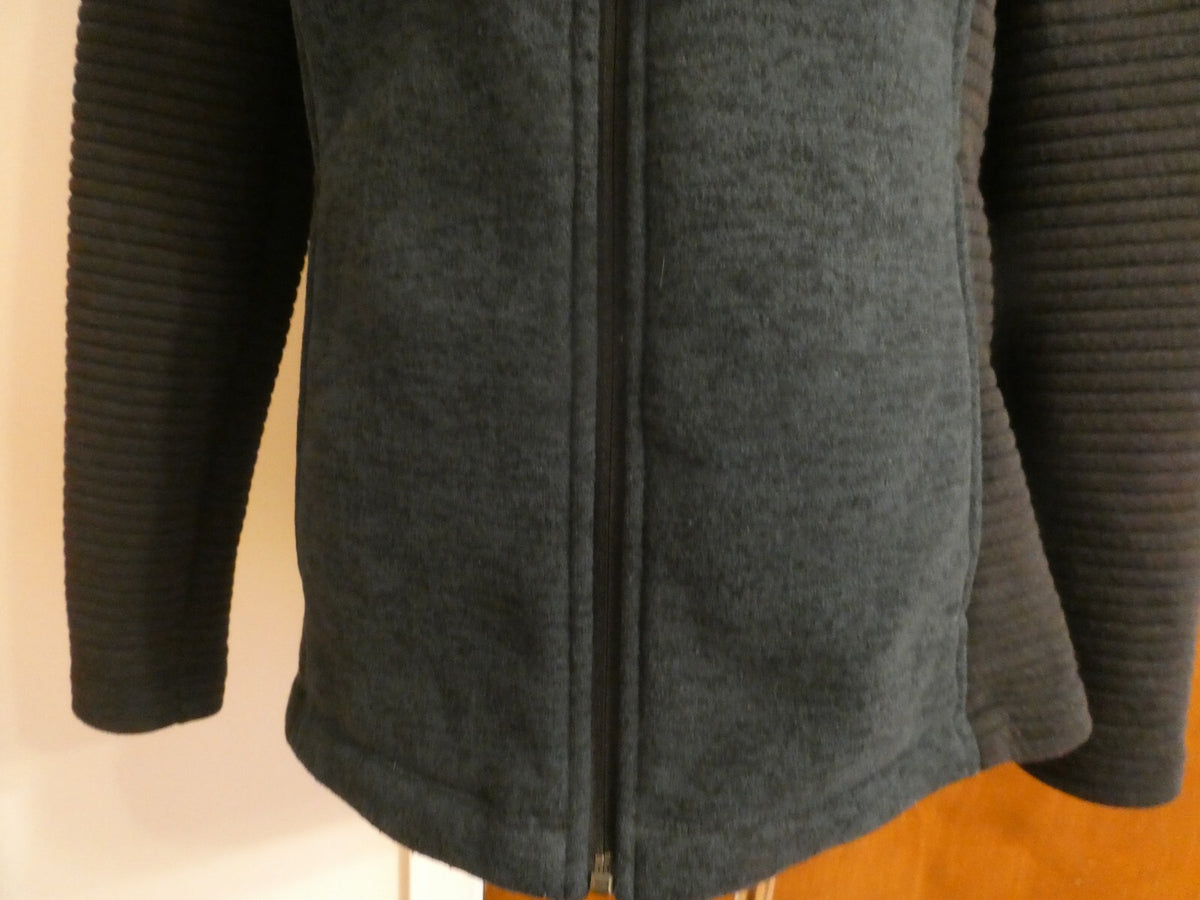 North Face Jacket Women’s /Femmes Long Sleeve Full Zip Green/Black Size Medium