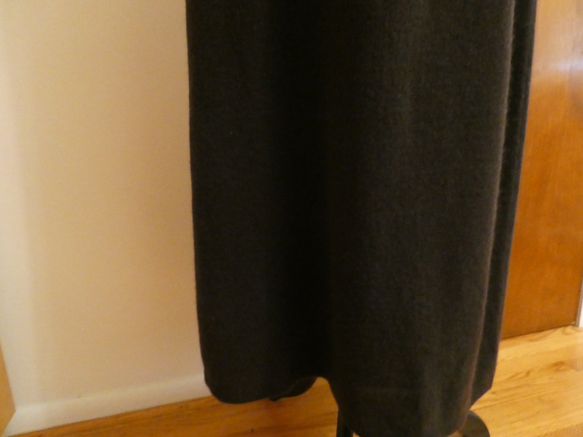 Bloomingdale's Exclusive 100% Cashmere Dark Brown Midi Skirt Sz XS S M L XL NWT