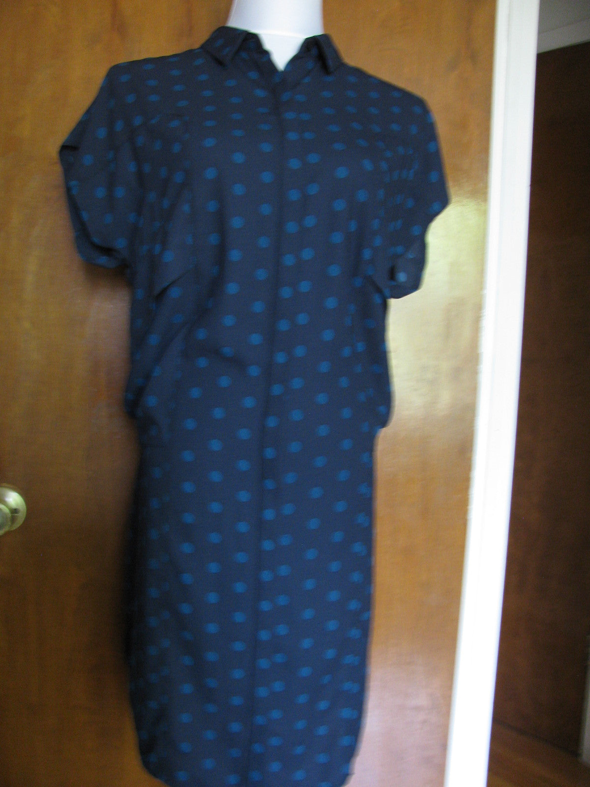 Rachel Roy women's sport dress navy combo medium 