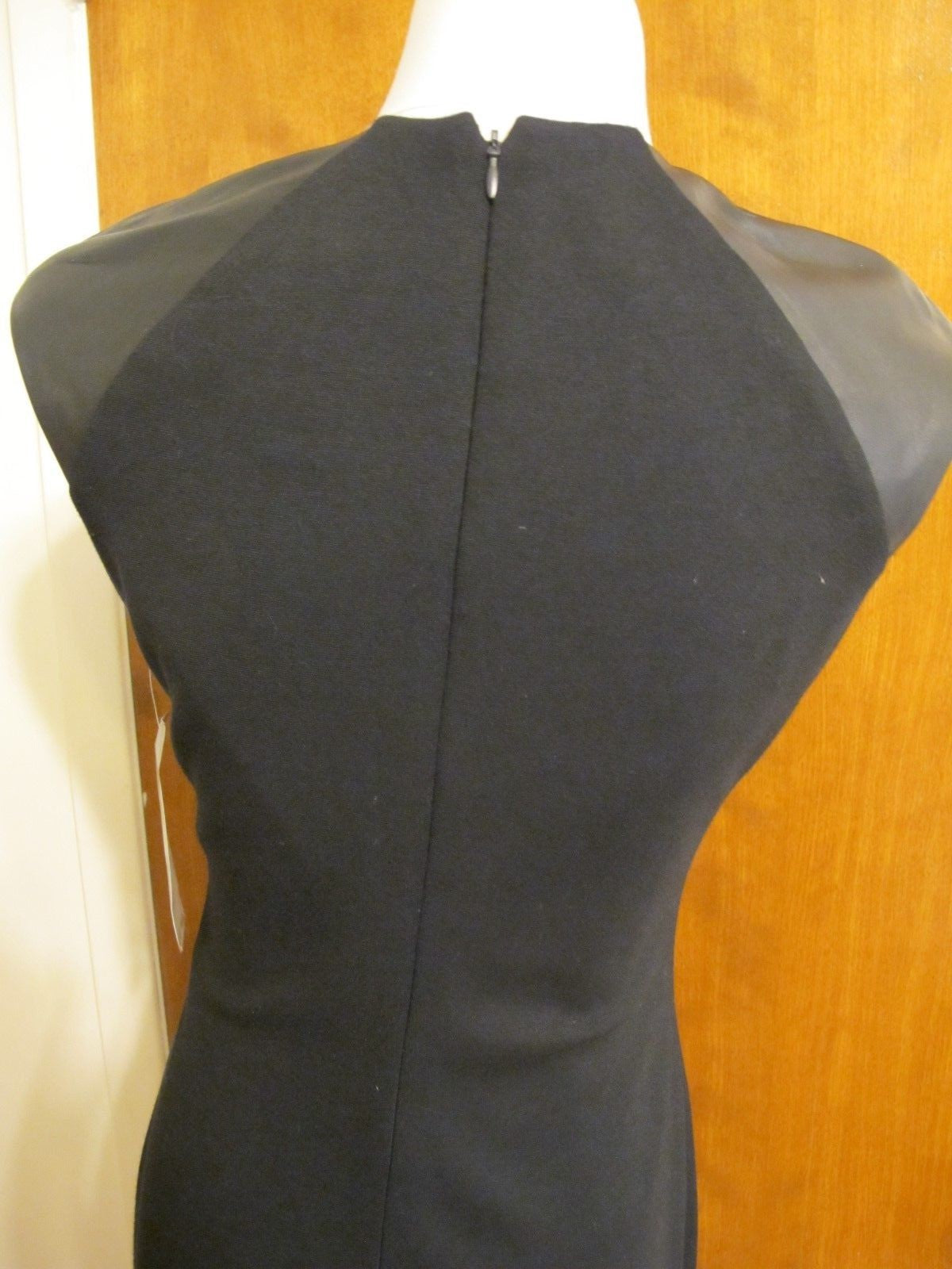 Ralph Lauren women's  leather insert black detailed  dress size 2 New