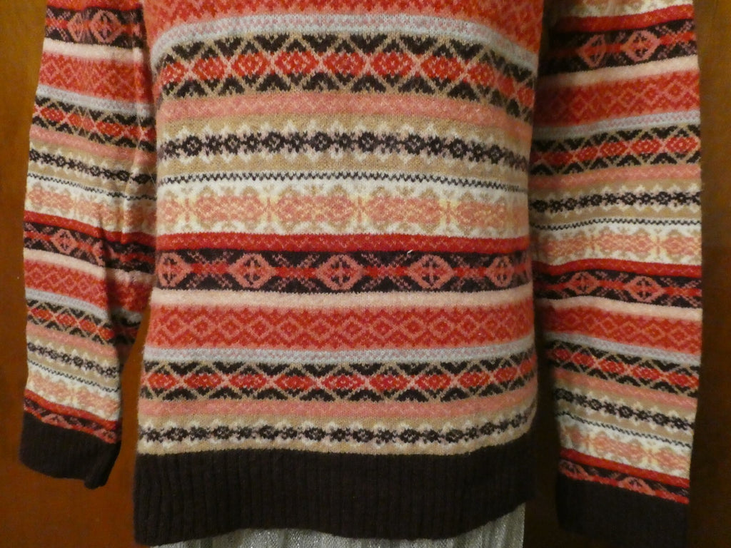 New York&Company women's multicolor long sleeves sweater size Medium preowned