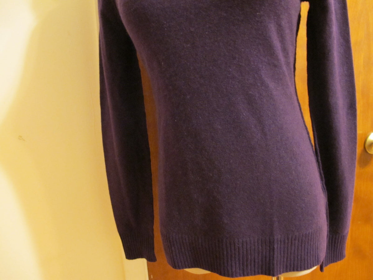Bloomingdale's Aqua Women's Amethyst Cashmere Turtleneck Sweater XSmall