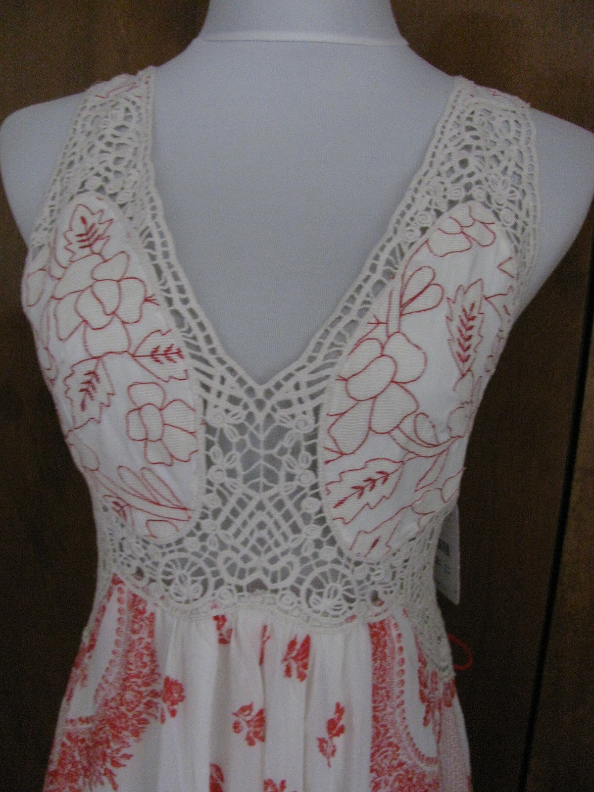 Free People women’s magnolia gorgeous lined maxi dress size 2 New