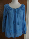 Denim & Supply women’s cotton blue top New