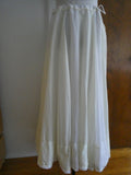 Mix Nouveau Women’s Long Lined Skirt Vanilla Size Medium NWT Style #24712