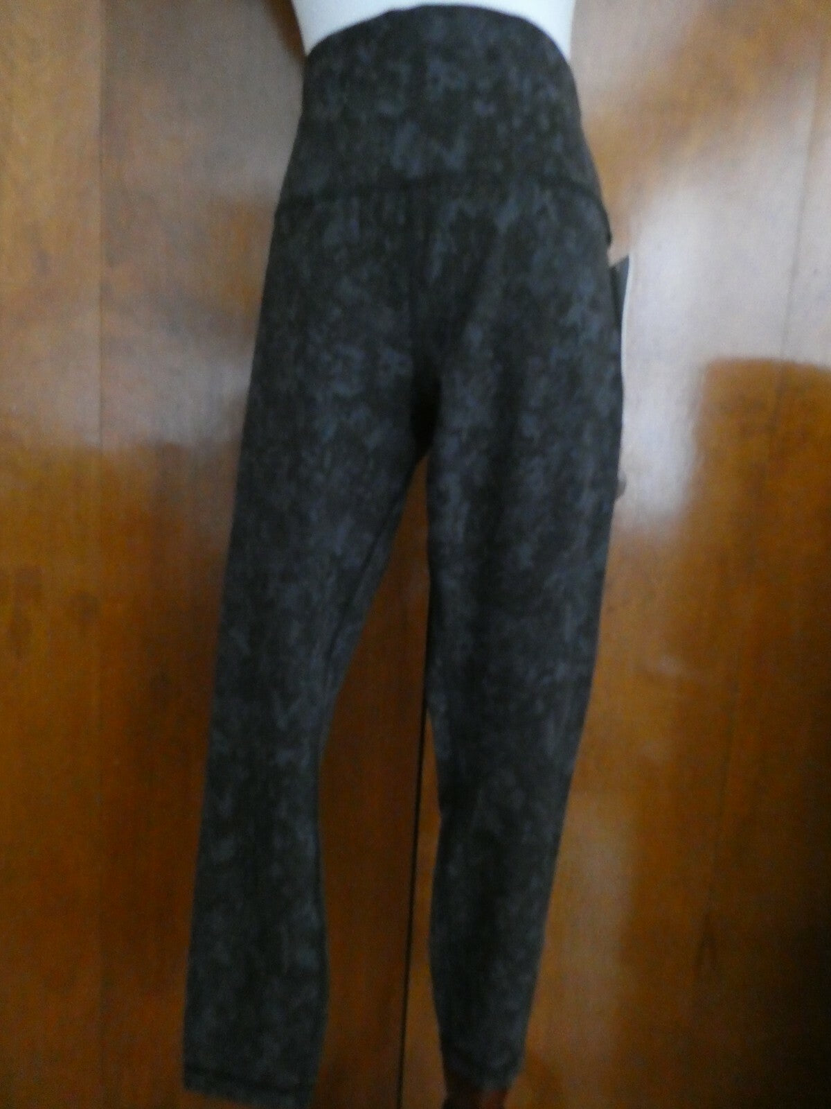 Lululemon Wunder Train Running Black/Gray Pant Tight 25"