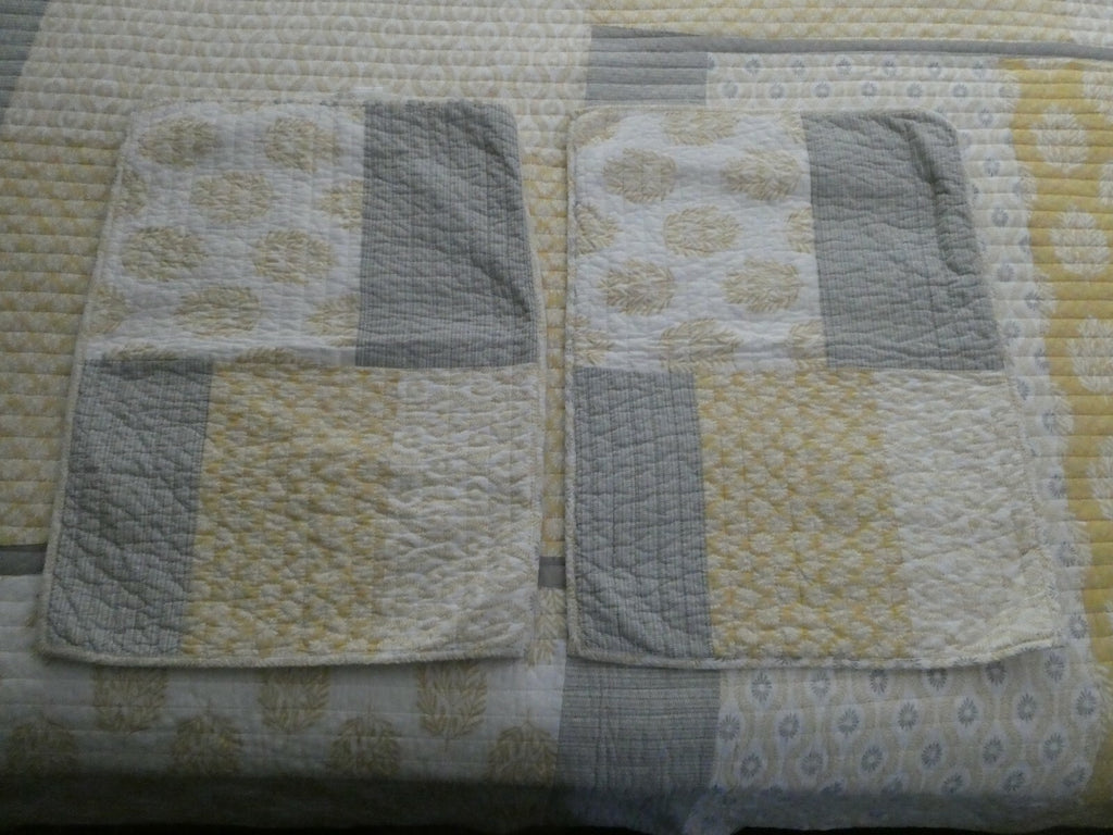 Sonoma Cotton Multicolored Full Queen Quilt With Shams 2-Piece Set Reversible 
