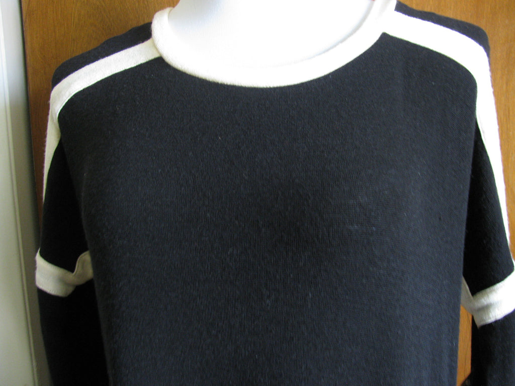 Rachel Roy womens black soft dress with snaps closures at one side bottom XL NWT