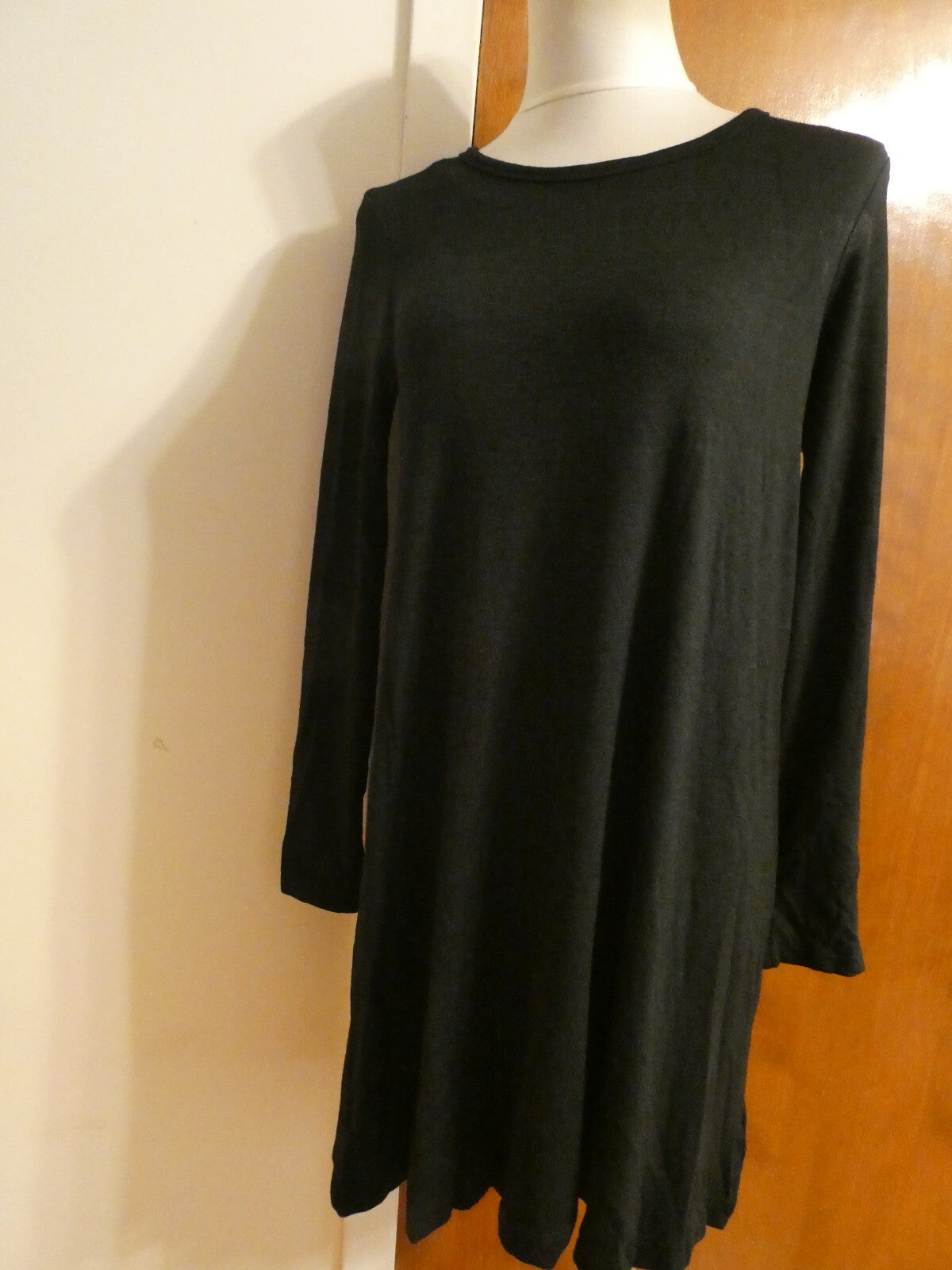 Gap Women's Black Long Sleeves A-Line Dress Size Medium
