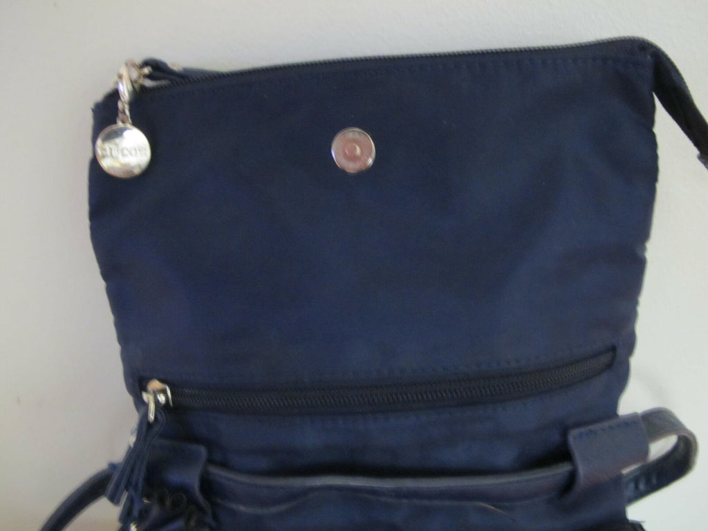 Kenneth Cole Reaction Women’s Navy Nylon Cross-body Small Purse Bag 