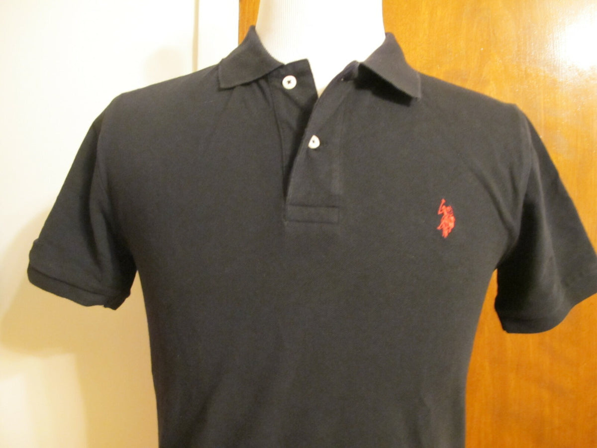  U.S .Polo Assn. Men's Black Shirt Size Small