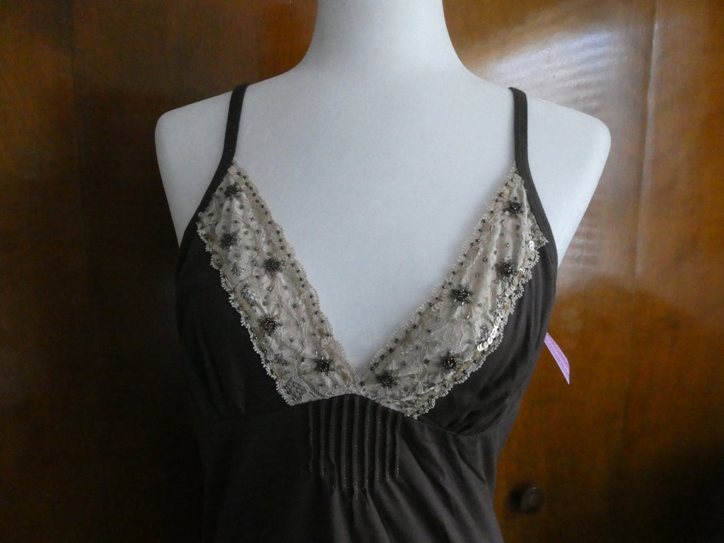 Hot Kiss Women’s Brown Tahk Top – Stylish & Trendy Large
