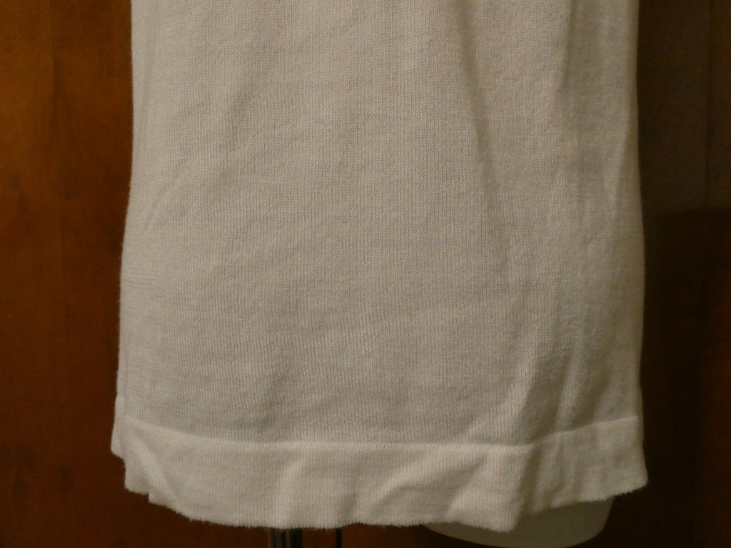 Population POP Women's White Stylish Cotton/Viscose Top Size P/M
