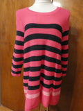Croft & Barrow Women’s Multicolor Knit  Cotton Sweater 1X (Fits XL)
