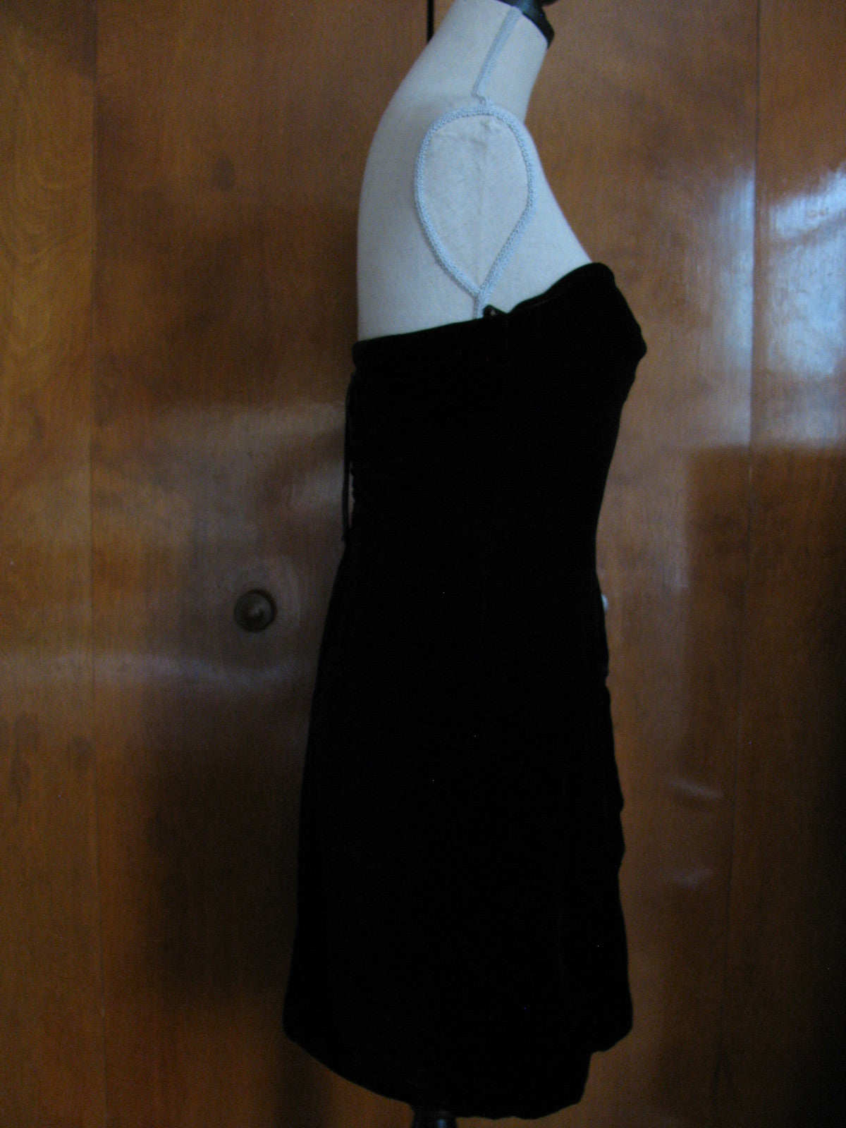 Marc by Mark Jacobs Women's Black Cotton Silk Evening Dress 6 
