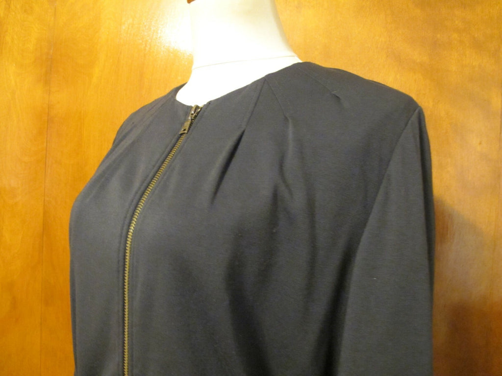 Tahari Women’s Black Long Blazer Jacket Large