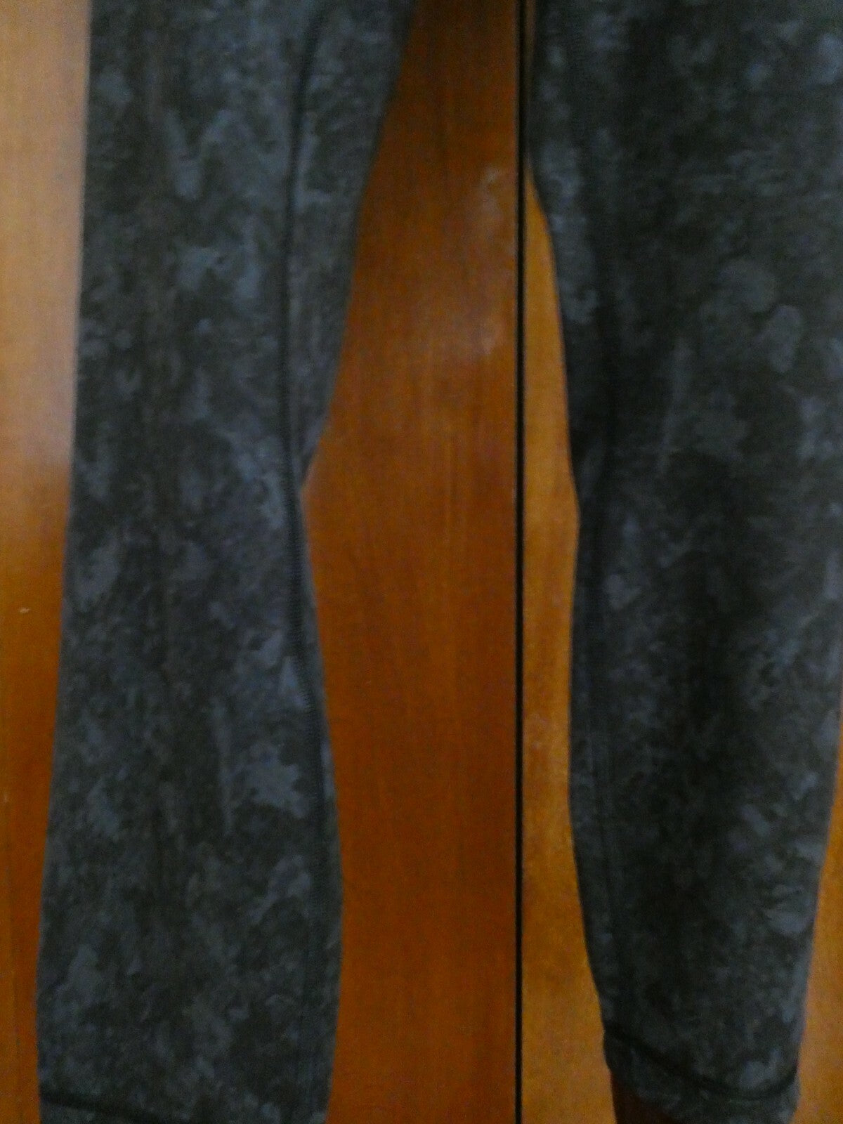 Lululemon Wunder Train Running Black/Gray Pant Tight 25"