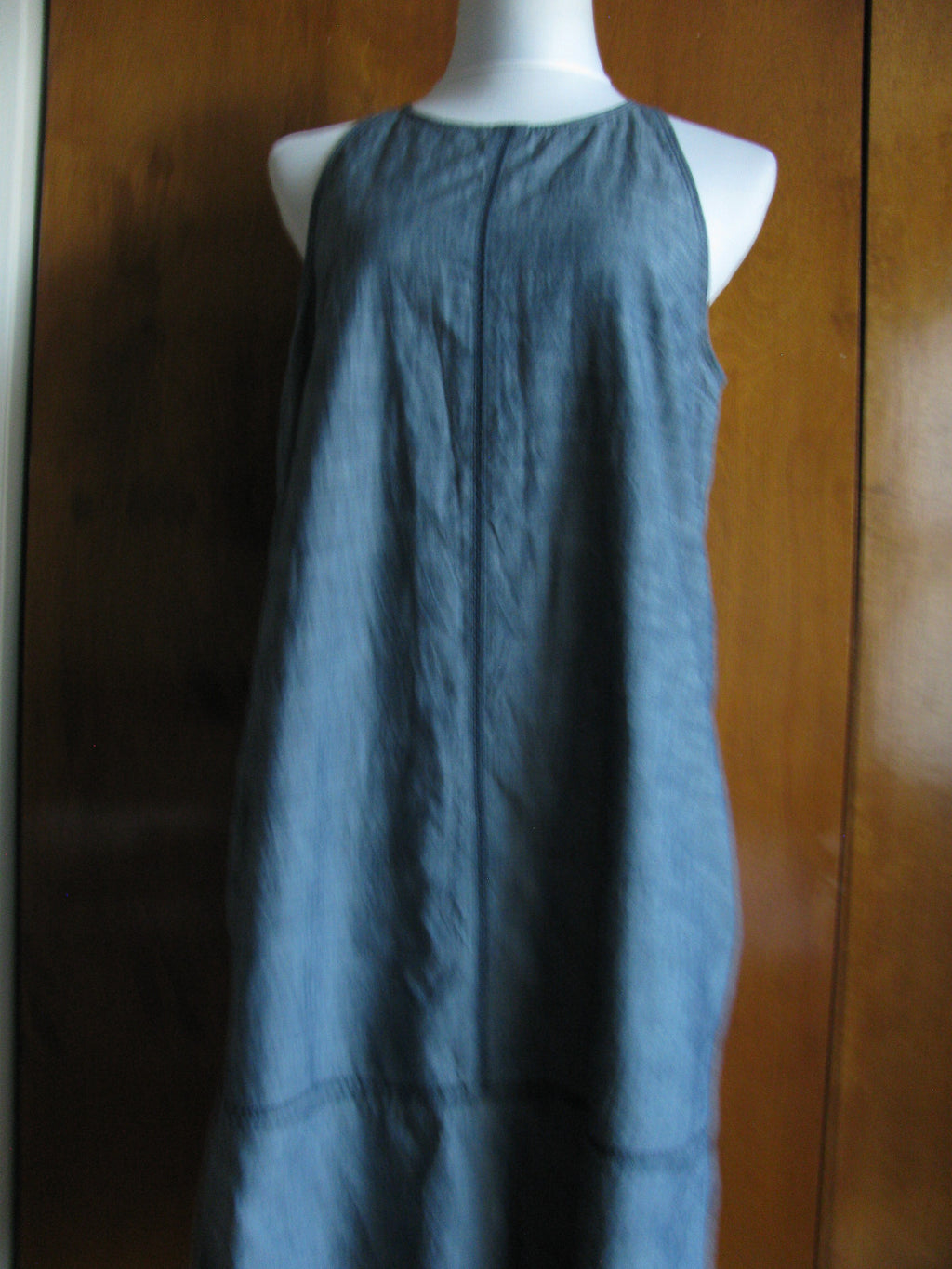 Gap women's gray cotton lined dress New