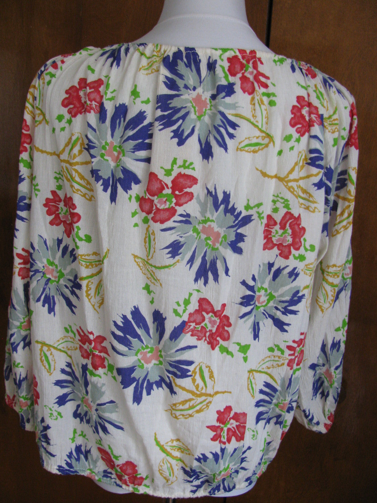Denim & Supply women’s cotton/viscose colored 3/4 sleeves top Xlarge