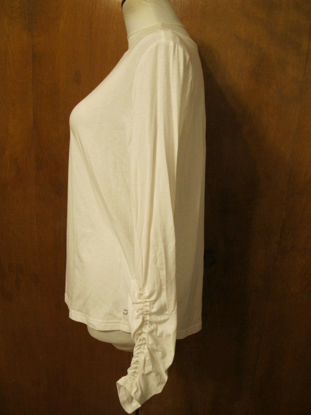 GapFit women's white tunic very soft cotton top size Large 