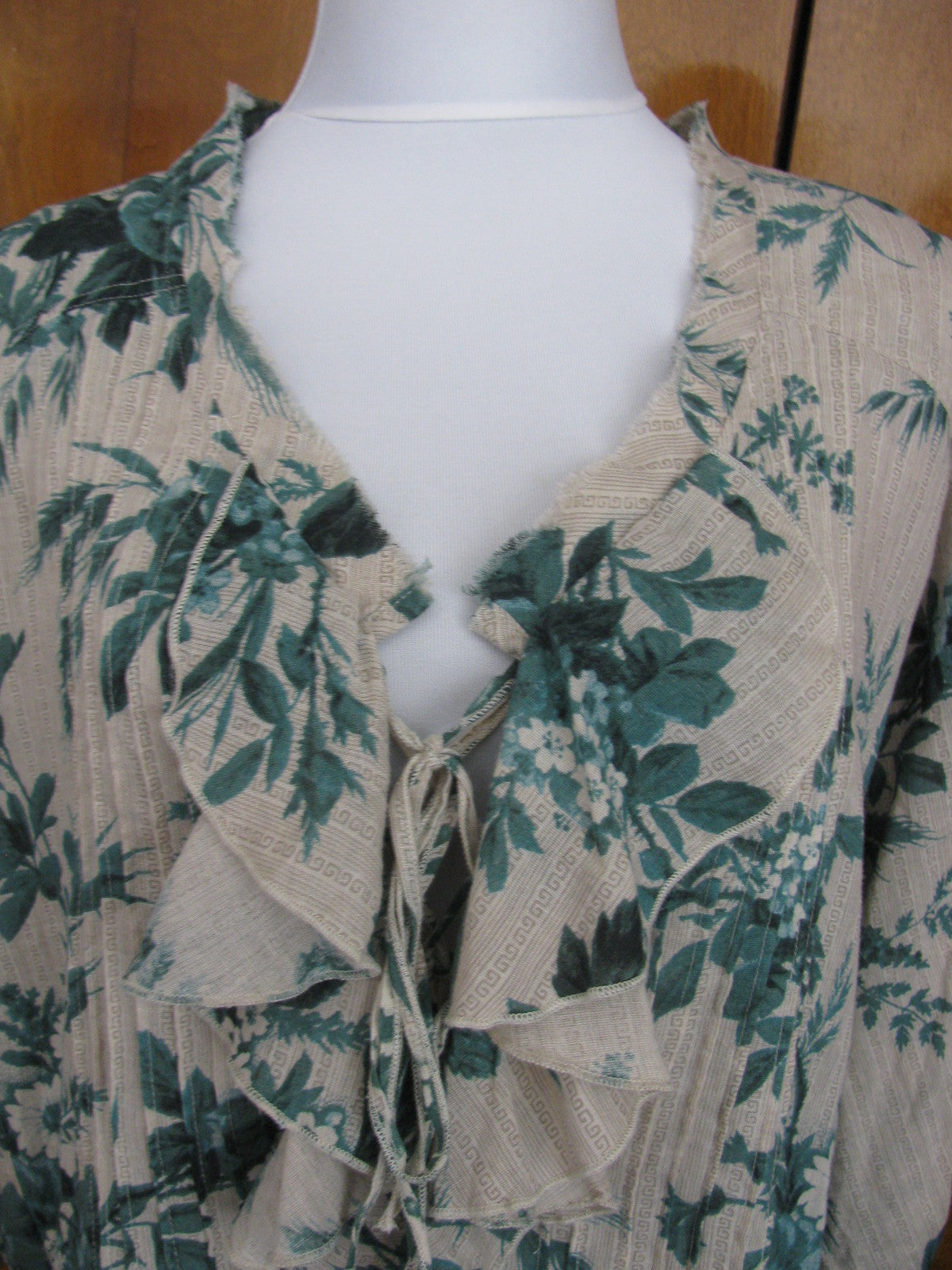 Denim & Supply women's gray green top 