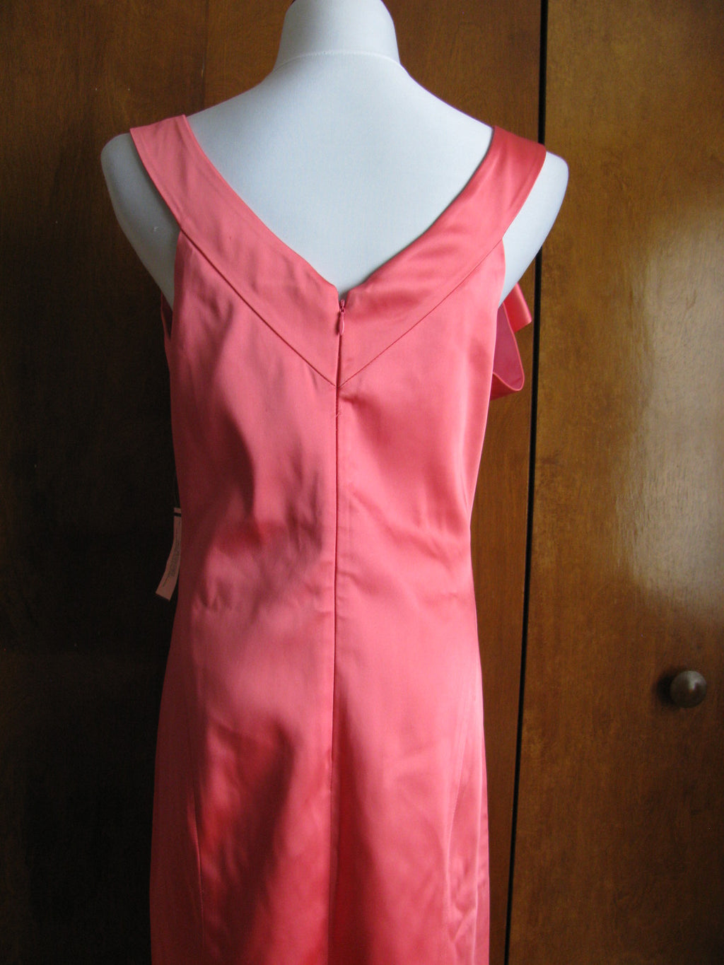 Taylor Women's Pink Satin Lined Dress 14 Fits 12