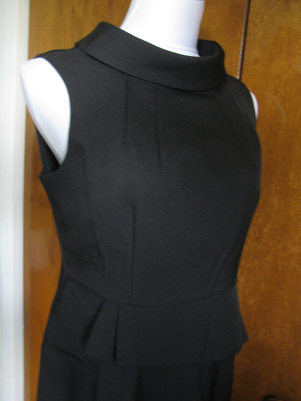  Anthropologie Ruby Belle Women’s black detailed lined dress size 10 NWT 
