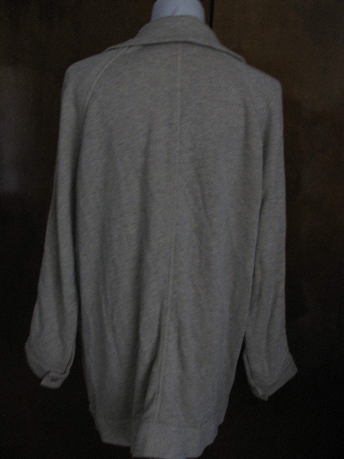 Free People women’s oatmeal lined cardigan size small its Medium New