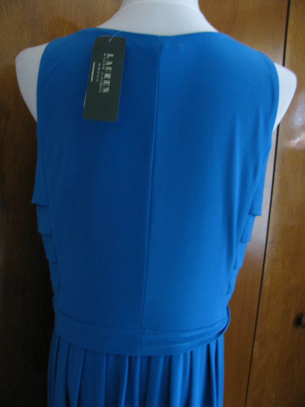 Ralph Lauren women's blue evening dress New